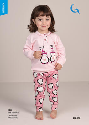 PIGIAMA NEONATA M/L 1030 Tellini S.R.L. Velkoobchodní oblečení